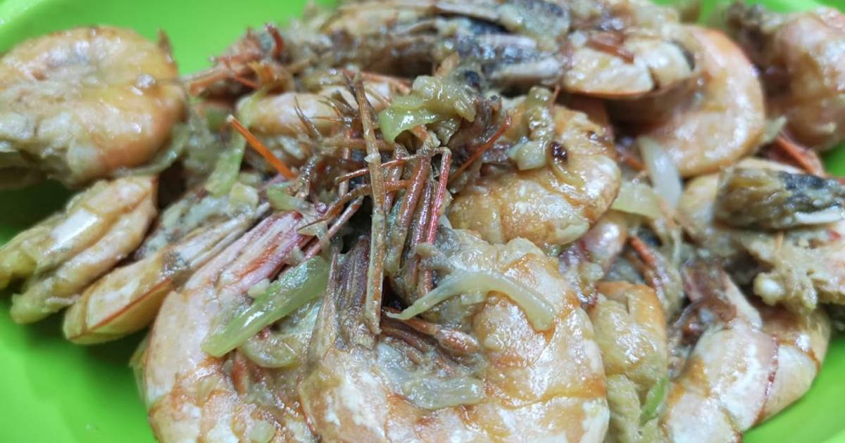 2 180 resep  udang  goreng bawang  putih enak dan sederhana 