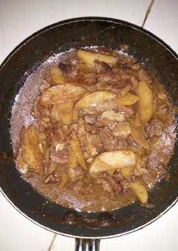 Lapis daging dan kentang endolita