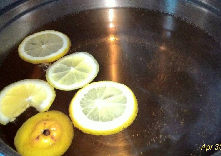 resep Lemon tea panas dingin