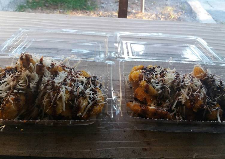 gambar untuk resep makanan Pisang crispy keju coklat