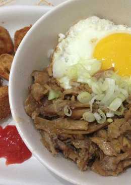 Rice bowl ala jepang