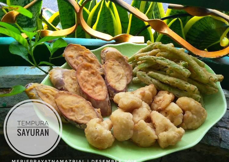 Resep Tempura Sayuran