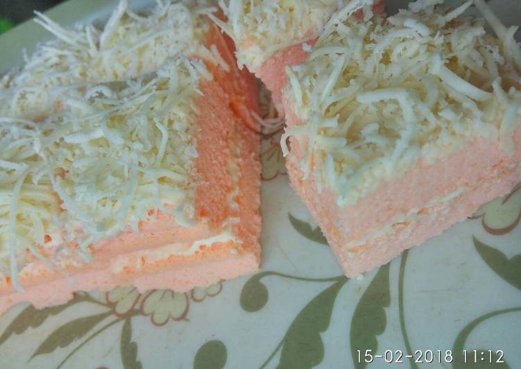 resep makanan Fruity layer cake #Ketopad #kisahkasihcookpad