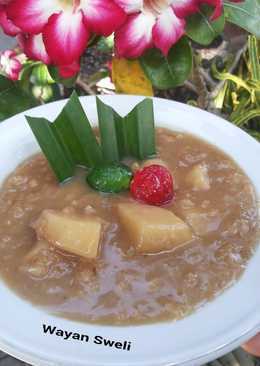 Bubur Ketan Talas