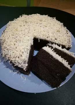 Brownis Kukus Ketan Hitam yg nyoklat bingit