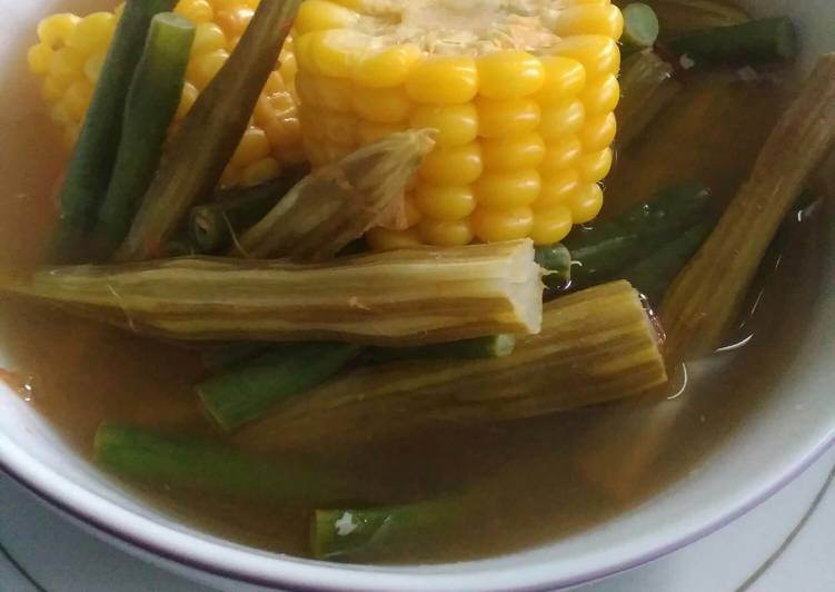 gambar untuk cara membuat SAYUR ASEM KLENTANG