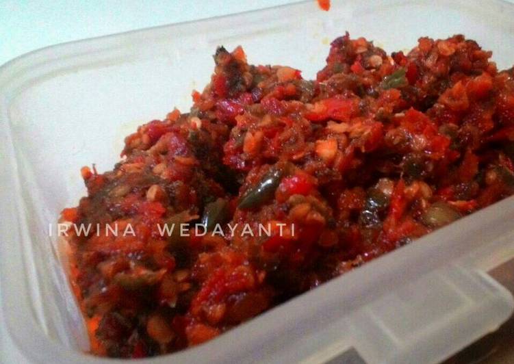 Resep Sambel Terasi Blender - irwina wedayanti