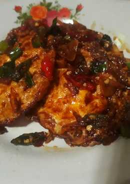 Telur Ceplok Kecap Pedas