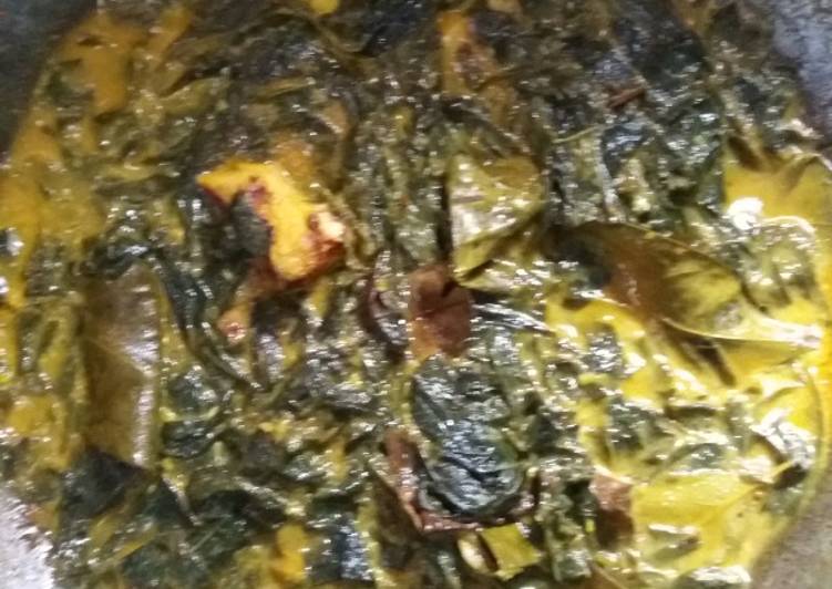 resep masakan Gulai Daun Singkong