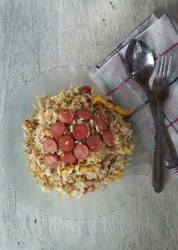 Nasi goreng sosis #PR_BukanNasiBiasa