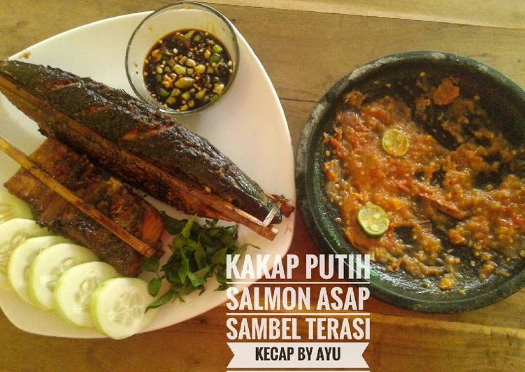 resep makanan Kakap Putih Salmon Asap Sambel Terasi Kecap