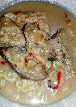 Semur ayam tempe mie