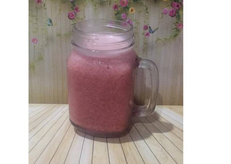 resep lengkap untuk Diet Juice Orange Banana Plum Raspberry Pumpkin Seed