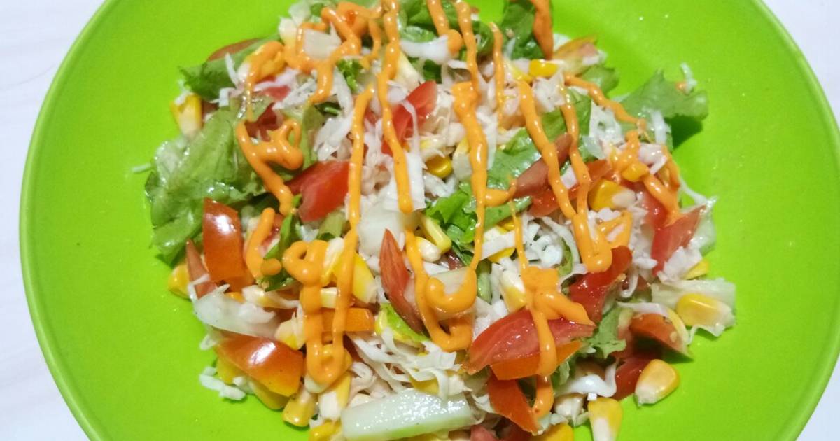 57 resep  salad untuk  diet  enak dan sederhana Cookpad