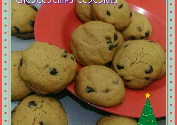 resep lengkap untuk Chocochips Cookies