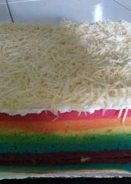 Rainbow Cake Keju