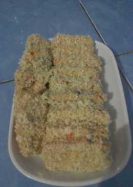 Nugget ayatuntelja (ayam tuna wortel jagung)