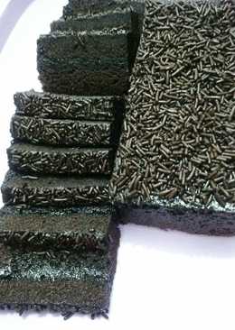 Brownis kukus amanda (tanpa mixer)