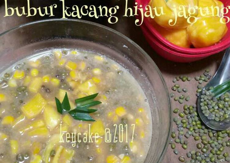 gambar untuk resep Bubur kacang hijau jagung