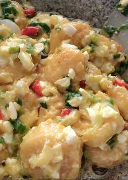 Salted Egg Tofu (Tofu Saus Telur Asin)