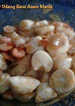 Rolade Telur Udang Saus Asam Manis