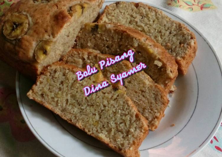 Resep Bolu Pisang 1 telur Oleh Dina Syamer Syofia