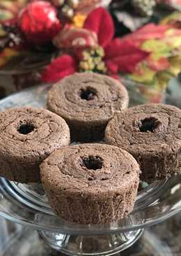 Low Carb Sugarfree Chocolate Chiffon Cake
