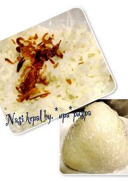 Onigiri yg sebetulnya adalah nasi kepal/ tutug sangu