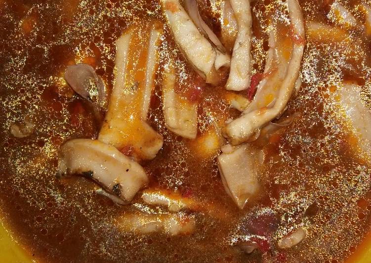 resep masakan Cumi saus tiram