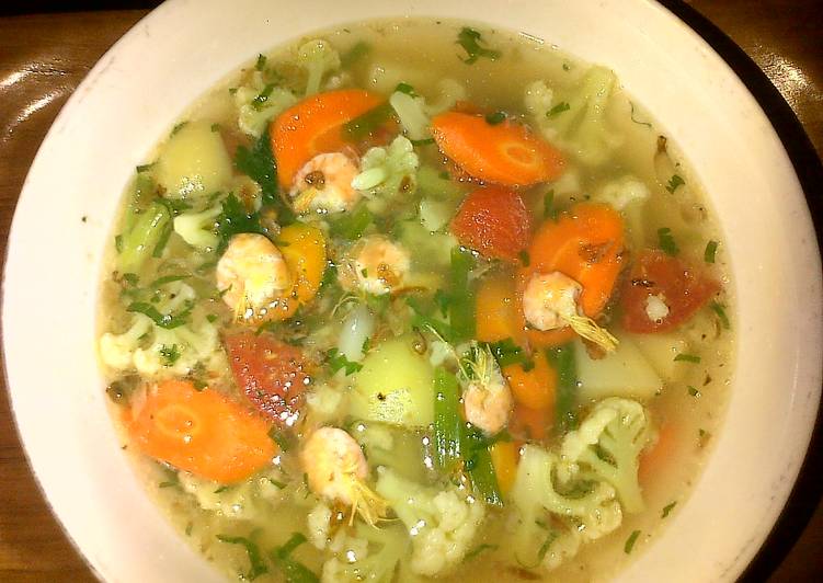 Resep Sup Sayur Udang By Nauzaery Setyo