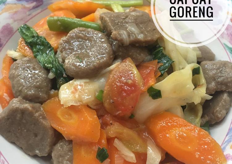 resep Capcay Goreng