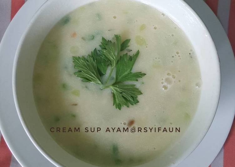 Resep Cream sup ayam Oleh Rara Syifaun