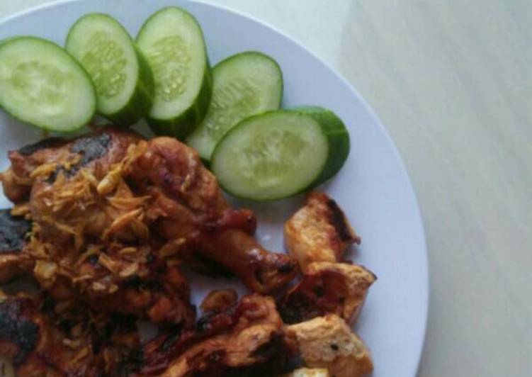 gambar untuk resep makanan Ayam panggang jahe