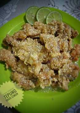 Ayam Goreng Tepung Saos Lemon