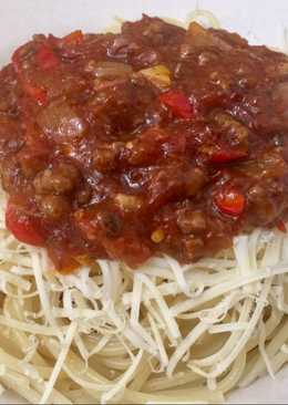 Spaghetti Bolognaise Spicy