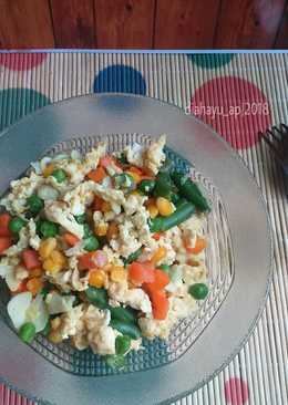 Telur mix sayur beku #bandung_recookSariUtamiKimdonghwa