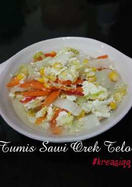 Tumis Sawi Orek Telor #kreasiqq