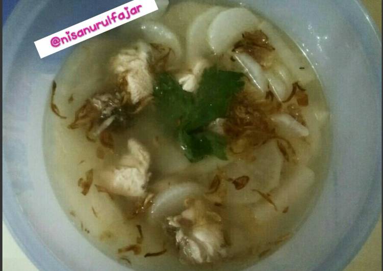 Resep Sop Ayam Lobak Putih