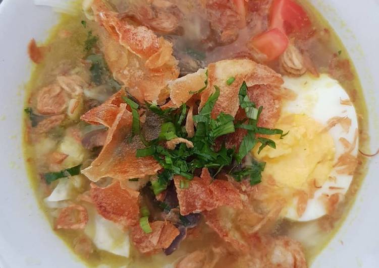 resep masakan Soto ayam bening