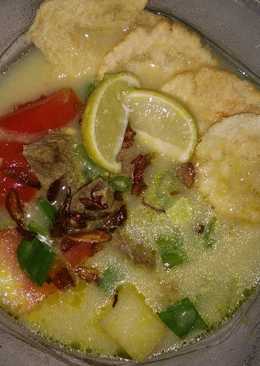 Soto Daging Kuah Susu enaaaak