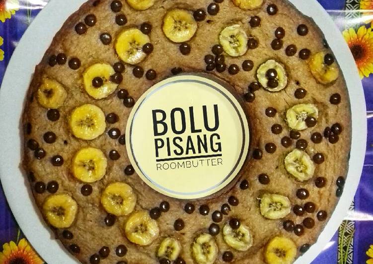 cara membuat Bolu pisang roombutter