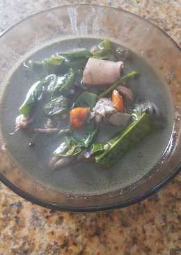 Sayur lodeh cumi item