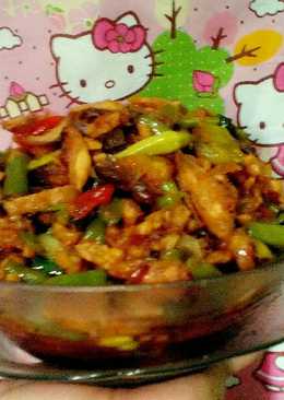 Tongkol Pete tumis baby buncisð