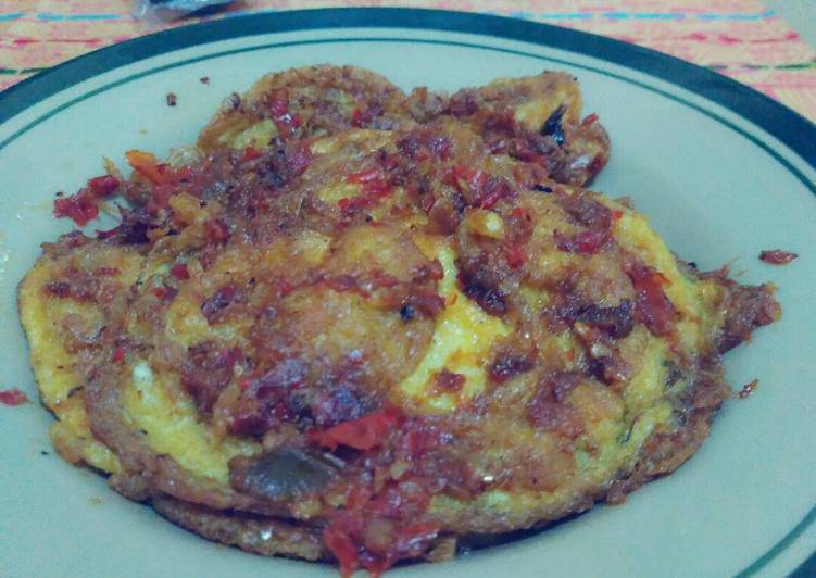 Telur dadar balado #BikinRamadanBerkesan