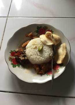 Menu nikahan sambel goreng ati sapi siap santap