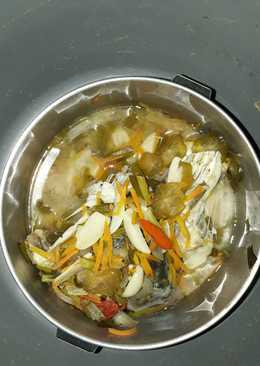 Ikan mas steam/kukus