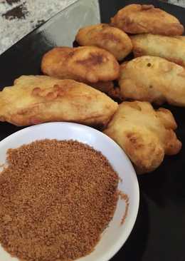 Pisang goreng gula palem