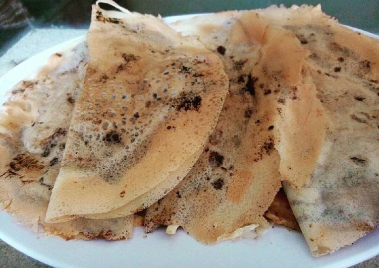 resep masakan Leker Crepes Basah