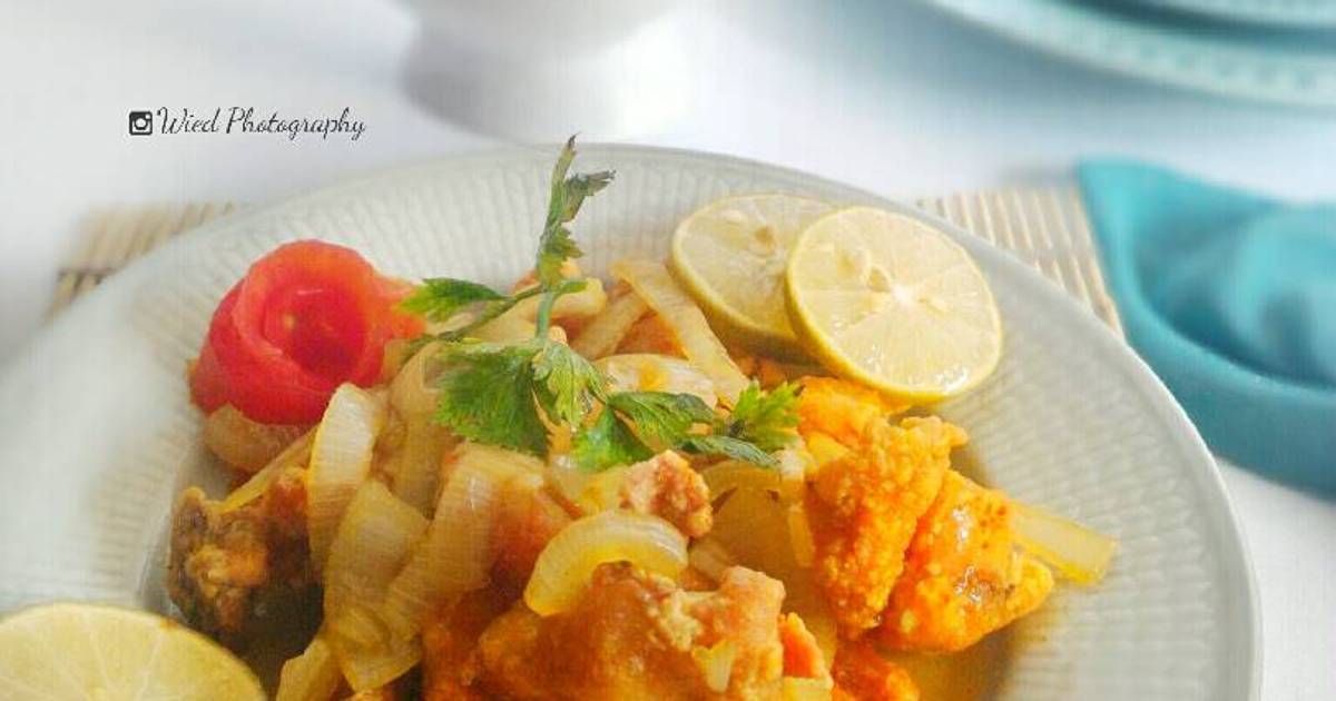 Resep Ayam Goreng Saos Lemon ala Wiwied Arre