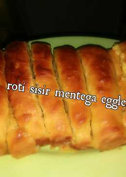 Roti sisir mentega jadul eggless, no ulen